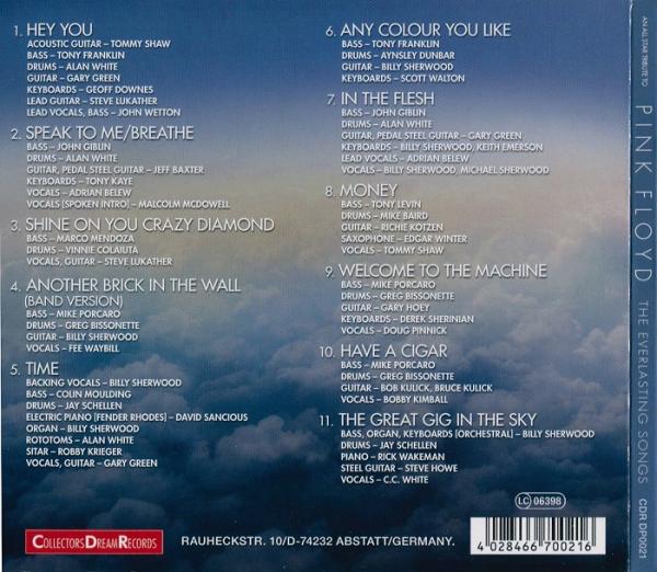 Various Artists - An All Star Tribute To Pink Floyd - The Everlasting Songs (Compilation)