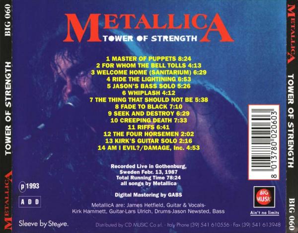 Metallica - Tower of Strenght - Live Gothenburg