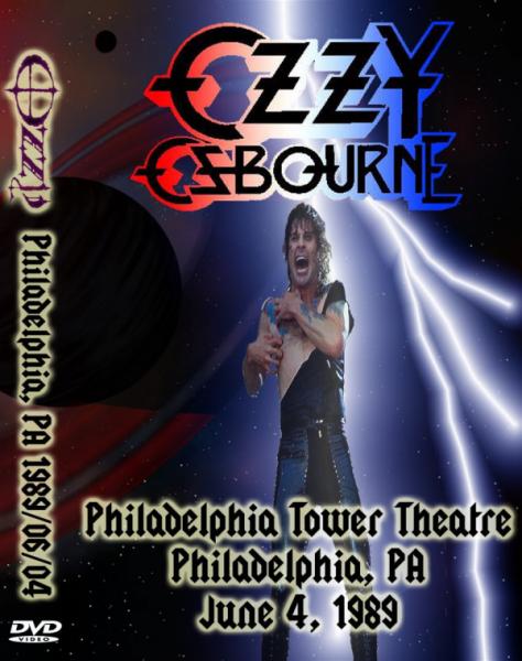 Ozzy Osbourne - Live in Philadelphia 1989 (DVD)