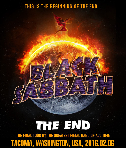 Black Sabbath   - The End (06/02/2016 - Tacoma Dome)