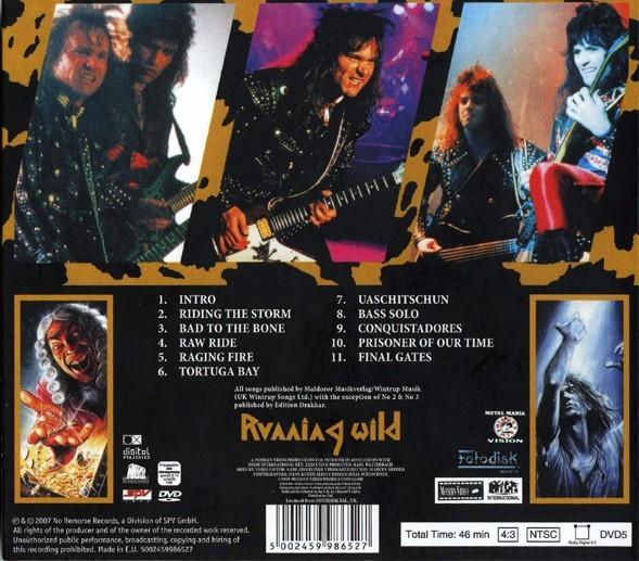 Running Wild - Death Or Glory Tour 1989 (DVD)