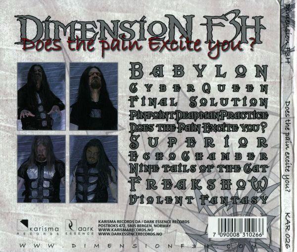 Dimension F3H - Discography (2002-2016)