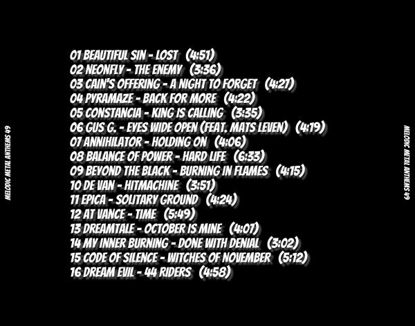 Various Artists - Melodic Metal Anthems 49