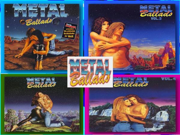 Various Artists - Metal Ballads (Vol.1, Vol.2, Vol.3, Vol.4 / Collection 4CD's) (1988 - 1991)