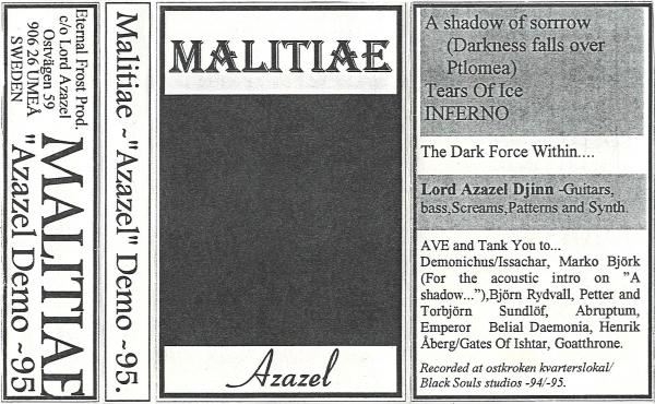 Malitiae - Discography (1995 -1996)