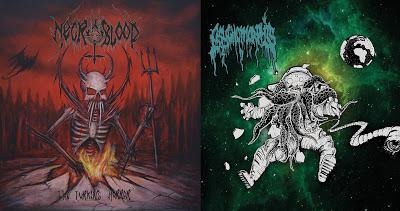 Necroblood &amp; Psychomorphis - The Lurking Horror / Amorphous Chaos (Split)
