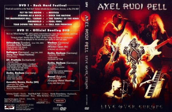 Axel Rudi Pell - Live Over Europe (DVD)
