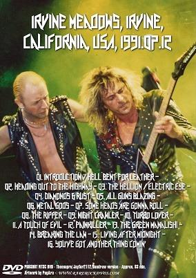 Judas Priest - Live At Irvine Meadows CA (1991) (DVD)
