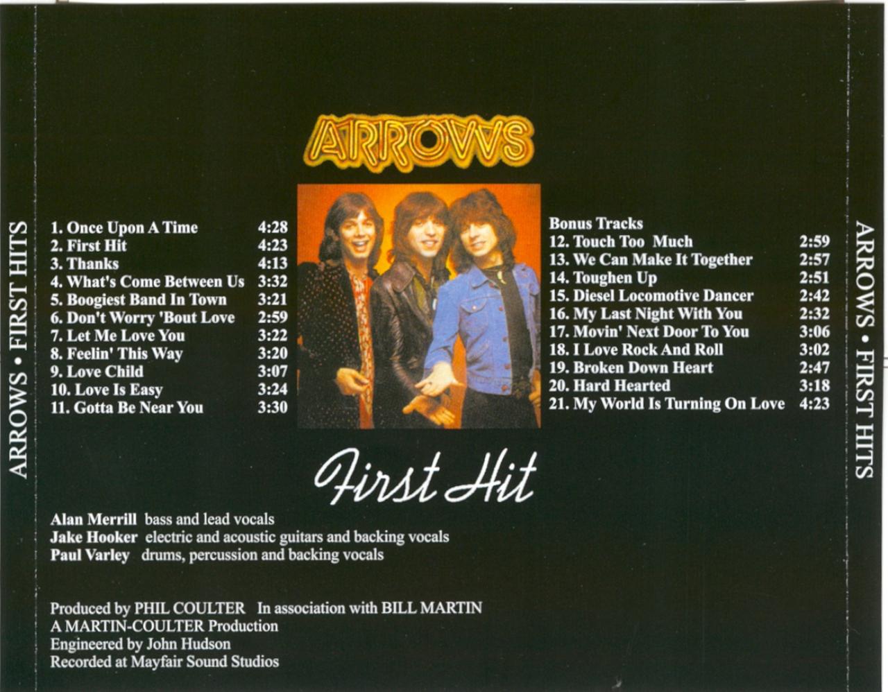 The Arrows - First Hit (Remastered-2000) (1976, Glam Rock) - Download ...