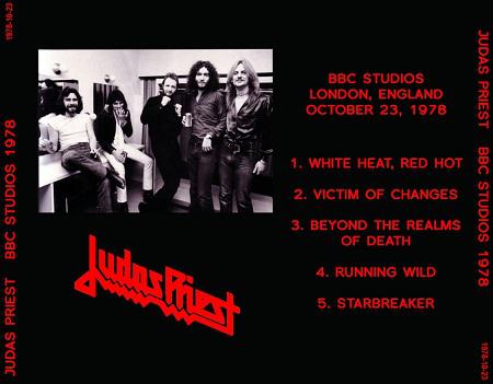 Judas Priest - BBC Studios 1978