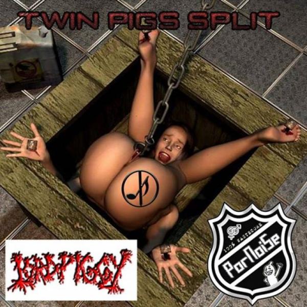 Lord Piggy &amp; PorNoiSe  - Twin Pigs (Split)