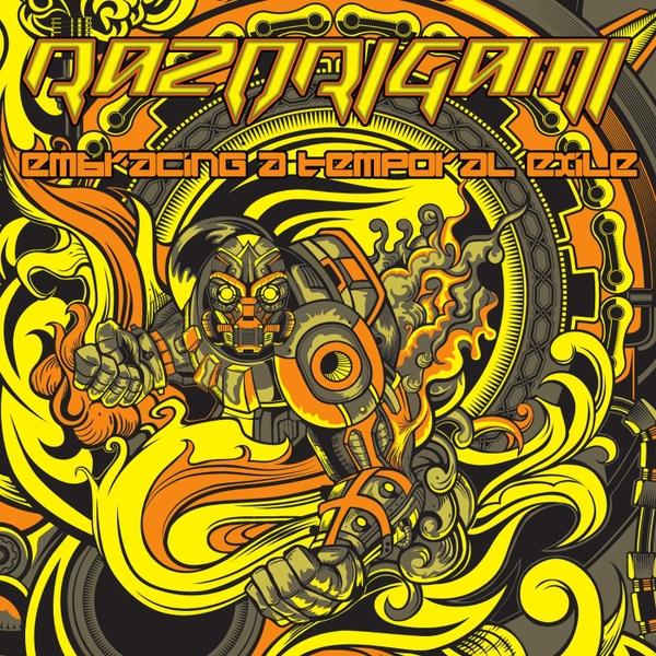 Razorigami  - Embracing A Temporal Exile (3CD Limited Edition Digibook)