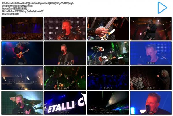 Metallica - The Night Before Super Bowl (DVD)