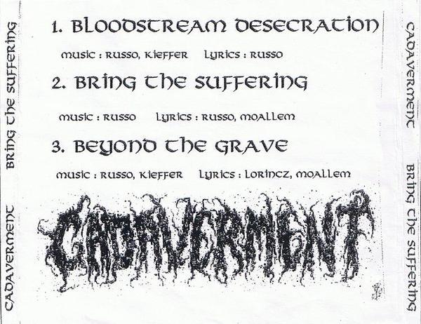 Cadaverment - Bring the Suffering (Demo)