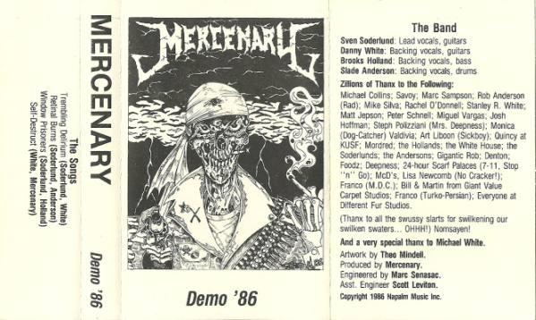 Mercenary - Discography