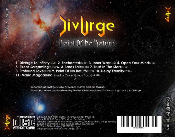 DivUrge - Point of No Return (First Limited Edition) (Digipak)