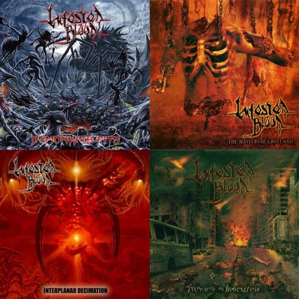 Infested Blood - Discography (2003 - 2013)