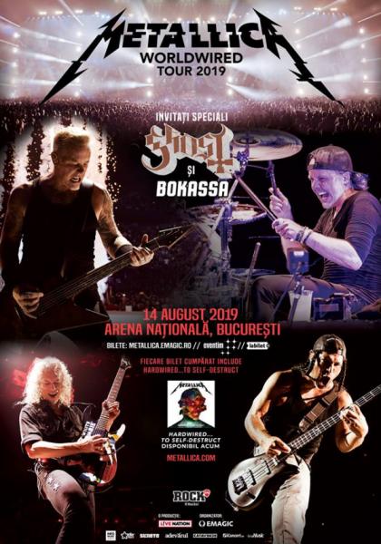 Metallica - Worldwired Tour 2019: Live at Arena Nationala, Romania (Lossless)