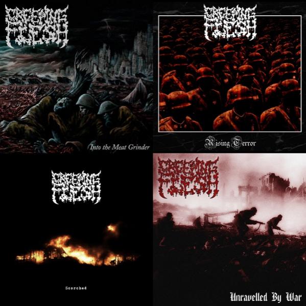 Creeping Flesh - Discography (2014 - 2019)