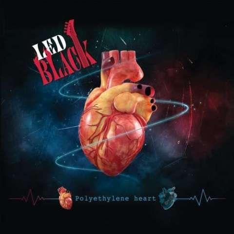 Led Black - Polyethylene Heart