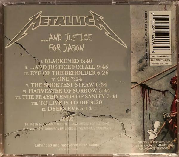 Metallica - ...And Justice For Jason (Limited Edition, Bass Sound) (1988 - 2018) (Lossless)
