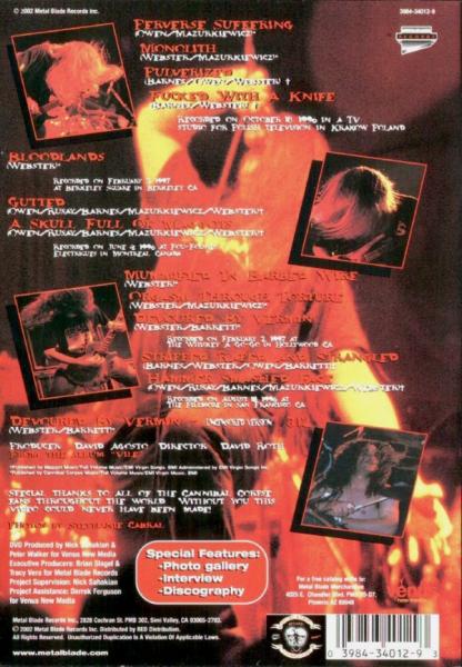 Cannibal Corpse - Monolith Of Death Tour '96/'97 (DVD)