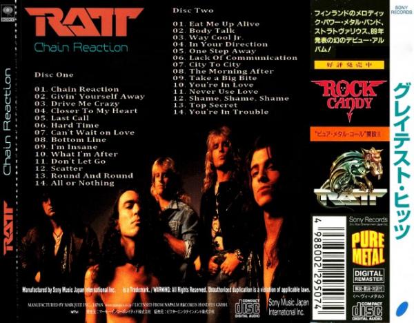 Ratt - Chain Reaction (Compilation) (Japanese Edition)
