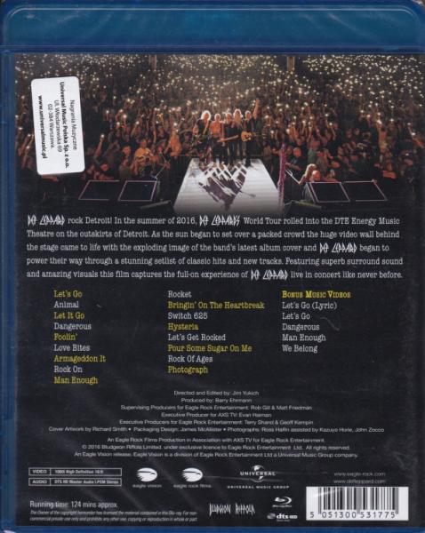 Def Leppard - And there will be a next time... Live from Detroit (Blu ...