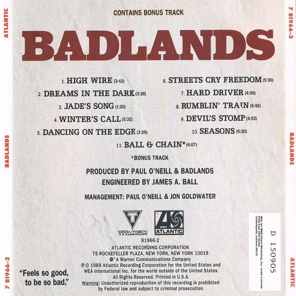 Badlands - Badlands (Lossless)