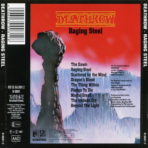 Deathrow - Raging Steel (Lossless)