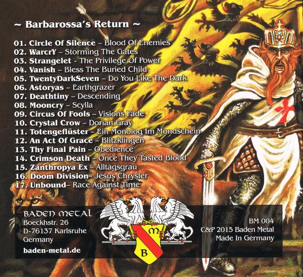 Various Artists - Swabia Metal - Barbarossa's Return
