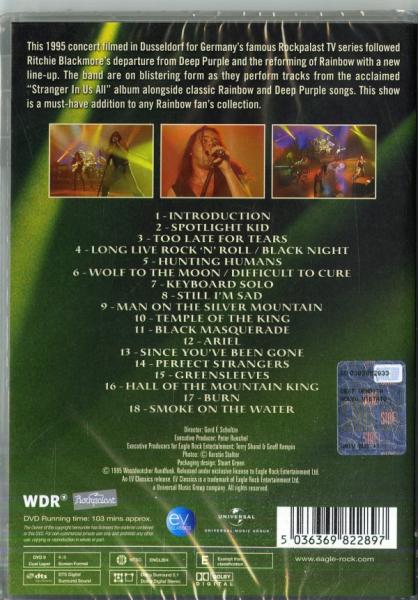 Ritchie Blackmore's Rainbow - Black Masquerade (DVD9)