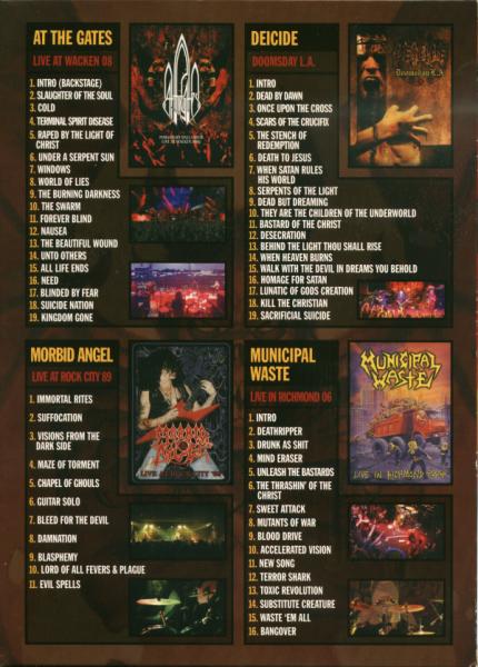 Various Artists - Maximum Metal (At the Gates , Deicide , Morbid Angel , Municipal Waste) (4DVD5)