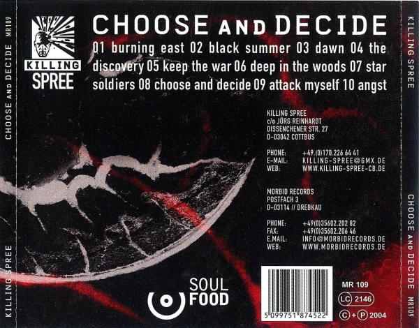 Killing Spree - Choose and Decide (Lossless)