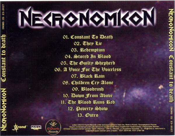 Necronomicon - Constant to Death (Lossless)