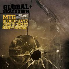 Various Artists - Global Beatdown: 4 Way International Beatdown Split Vol 1-2 (2009-2011)
