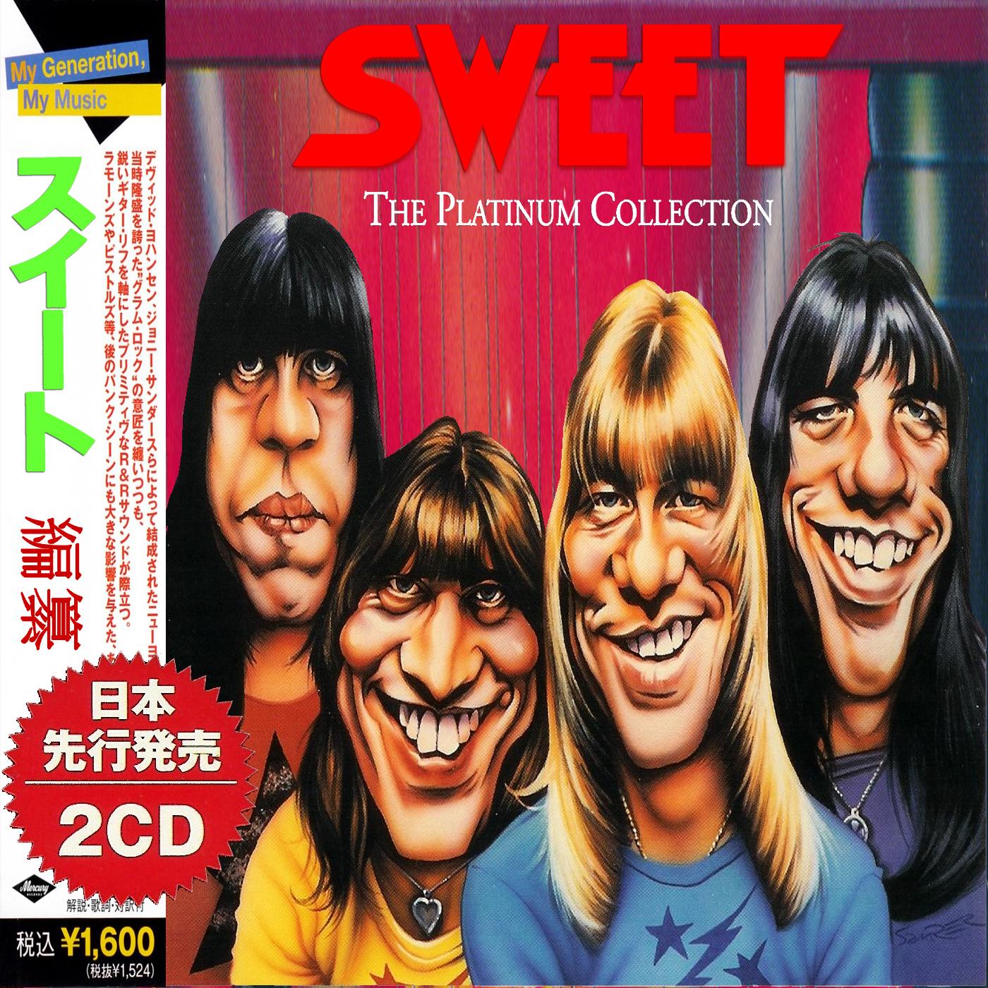 Compilations collection. Sweet Platinum collection. Sweet - the Platinum collection(2019). Sweet. The Sweet Platinum rare.