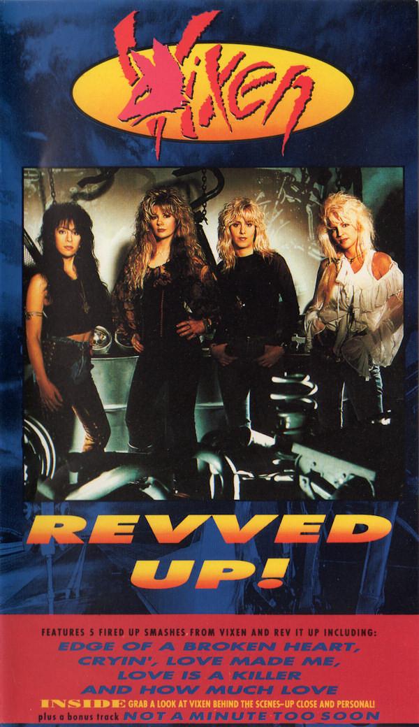 Песня rev up power up. Vixen Rev it up 1990. Диски 1990. Vixen Rev it up 1990 Covers. Vixen "Rev it up".