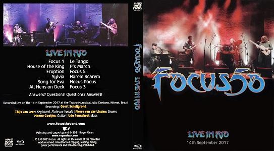 Focus live. Focus Focus 50 Live in Rio обложка. Focus Focus 50 Live in Rio Blu ray обложка. Living in Rio. Focus Focus at the Rainbow Japan CD.